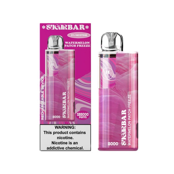 Sugar Bar SB 8000 Puff Recharge Vape 19mL、mySite、zt4zffjzw