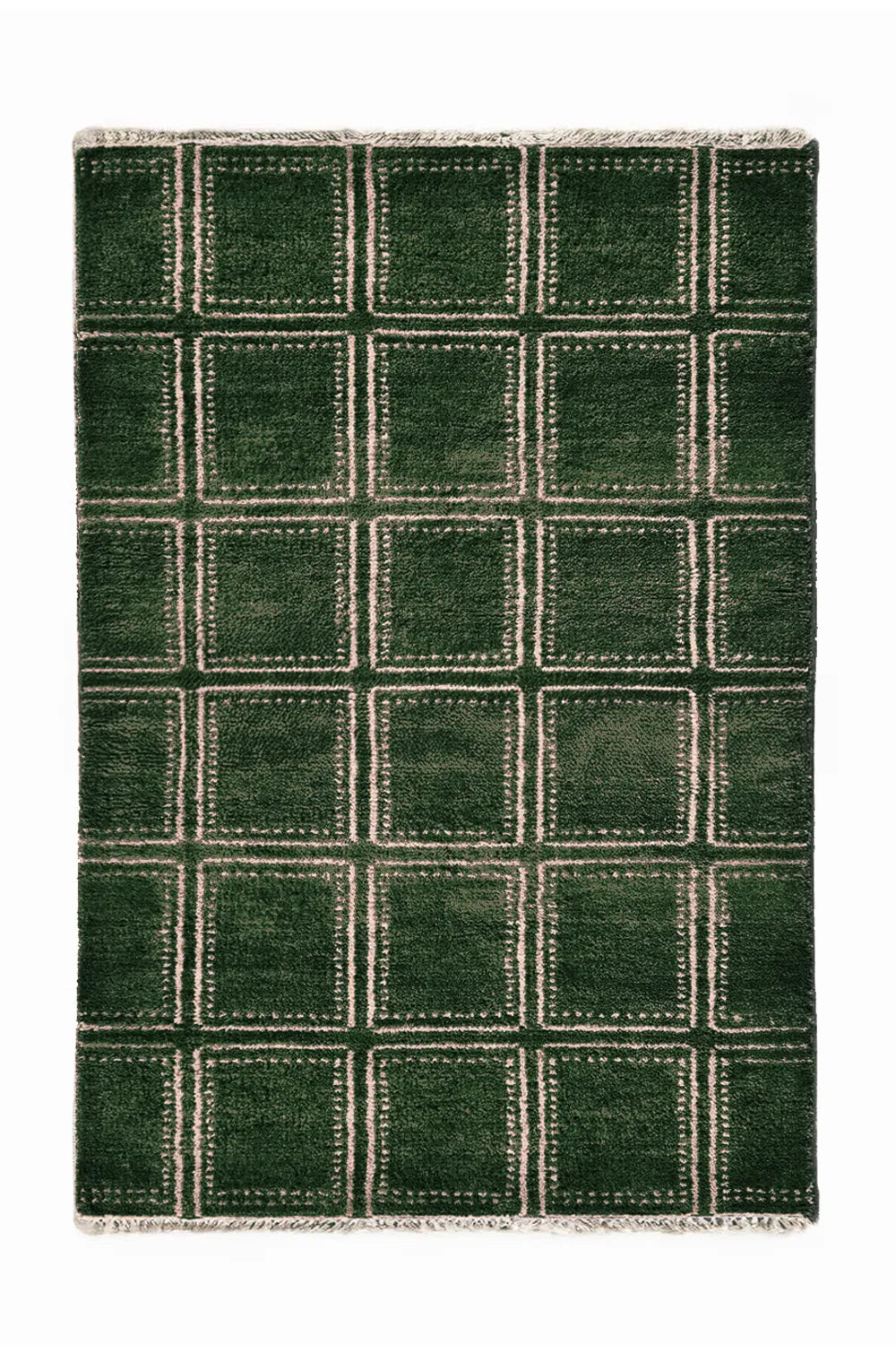 Boxstep Oushak Hand-Knotted Geometric Wool Rug、mySite、gigharbornorthrealestate