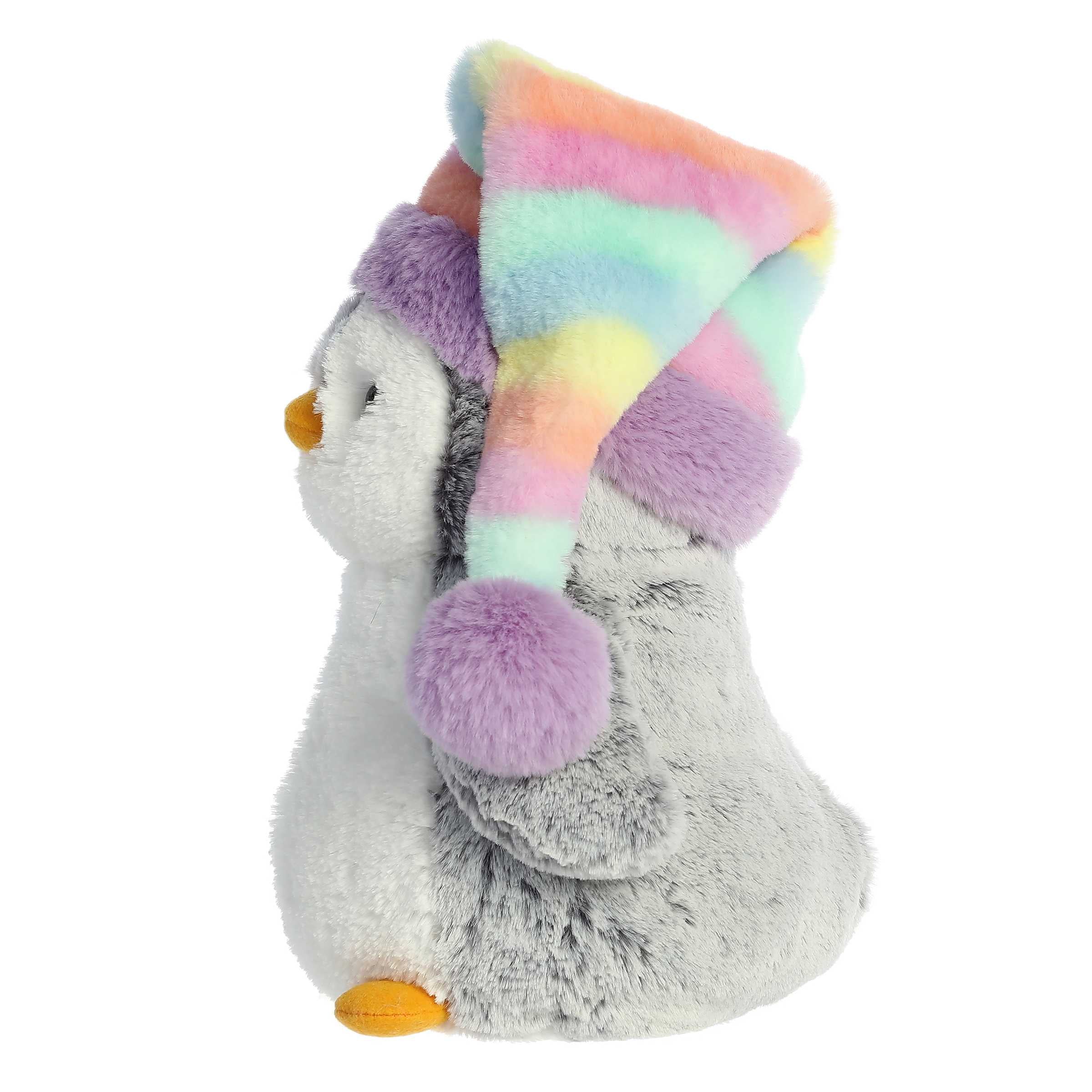 Aurora® - PomPom Penguin™ - 9 Pom Pom Rainbow Hat™、mySite、g9winljtr