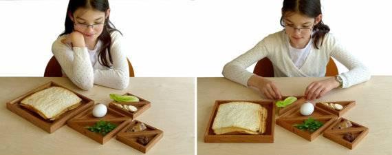 Wood Tangram Passover Seder Plate、mySite、topwebapps