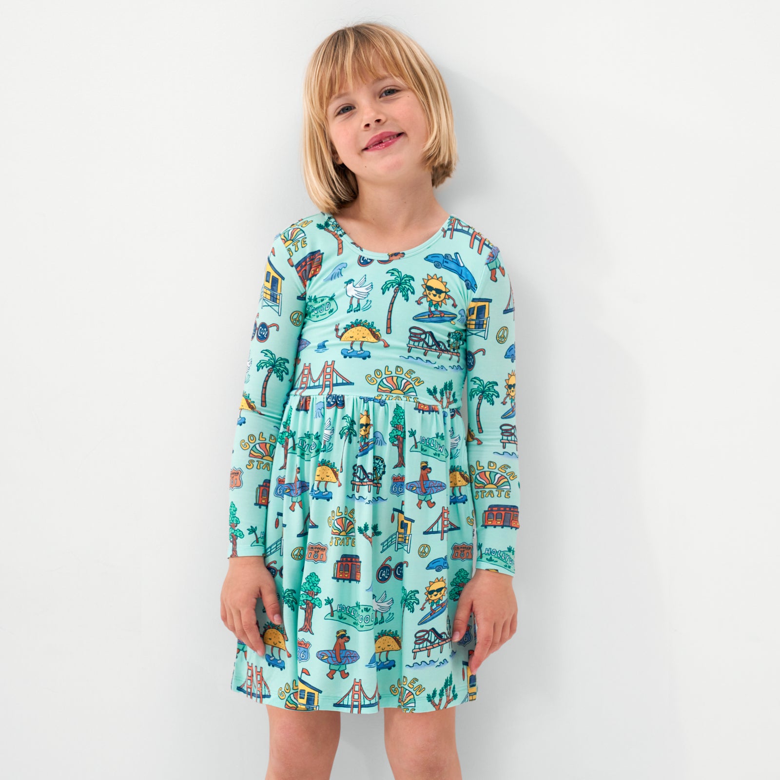 Golden State Skater Dress、mySite、g9winljtr