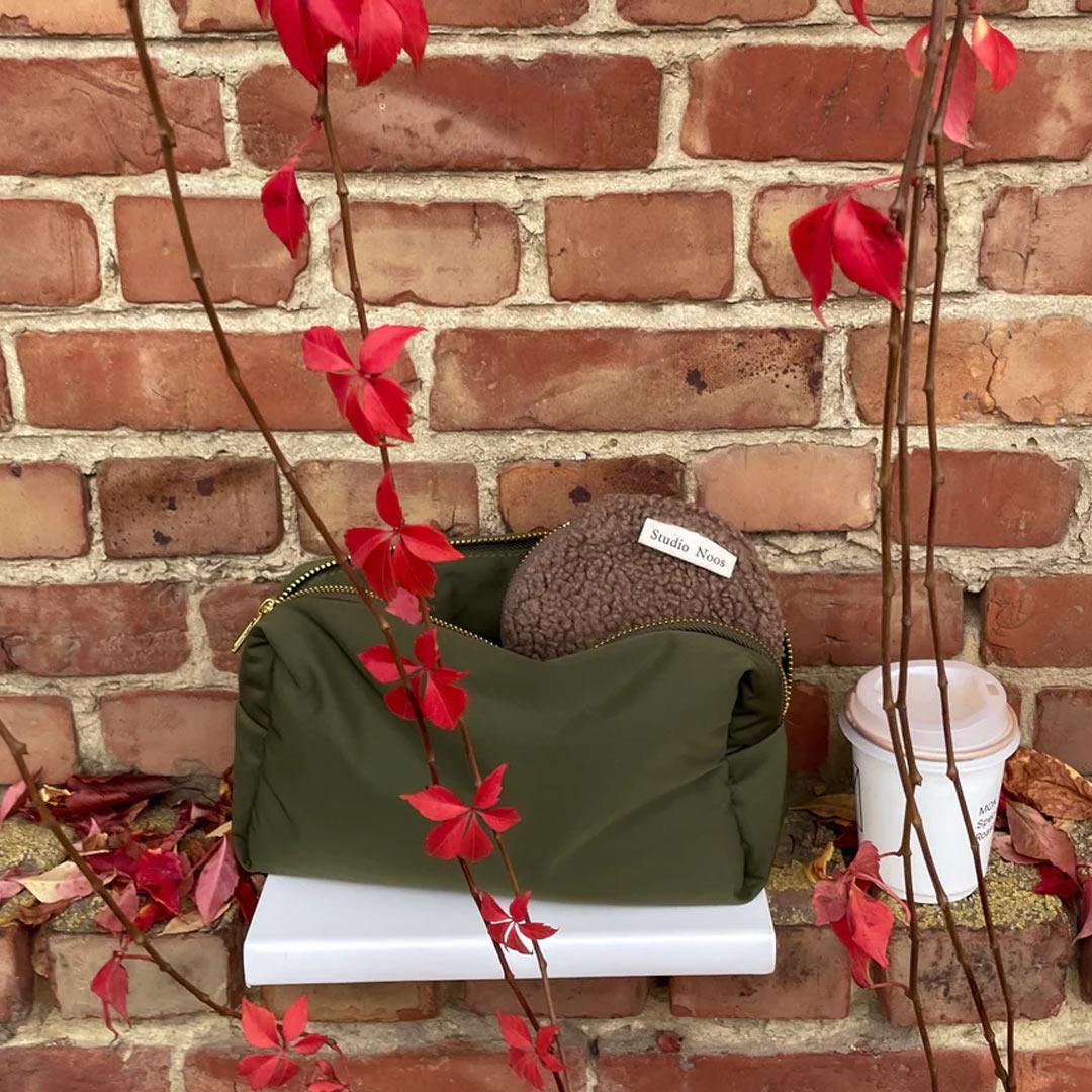  Studio Noos Puffy Pouch - Green、mySite、merchandisen