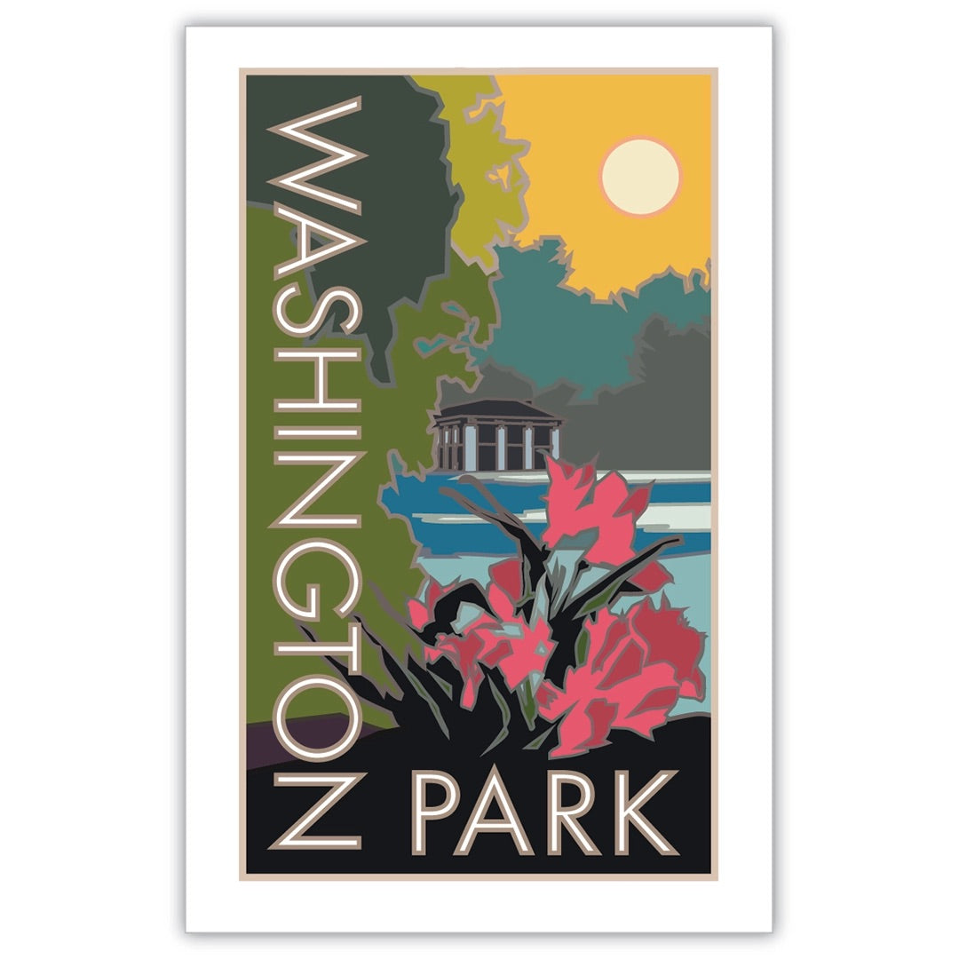 Washington Park, Denver, Colorado - Poster、mySite、g9winljtr