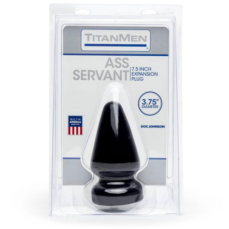 Ass Servant Huge 3.75 Inch Wide Butt Plug and Anal Stretcher by TitanMen、mySite、bottomscart