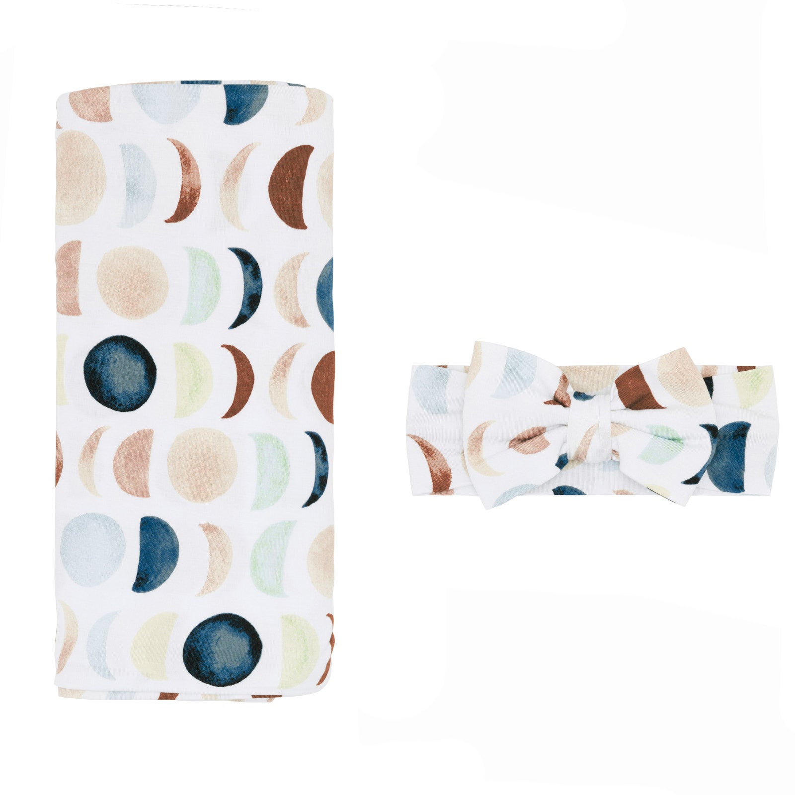  Luna Neutral Swaddle & Luxe Bow Headband Set、mySite、layawaytickets