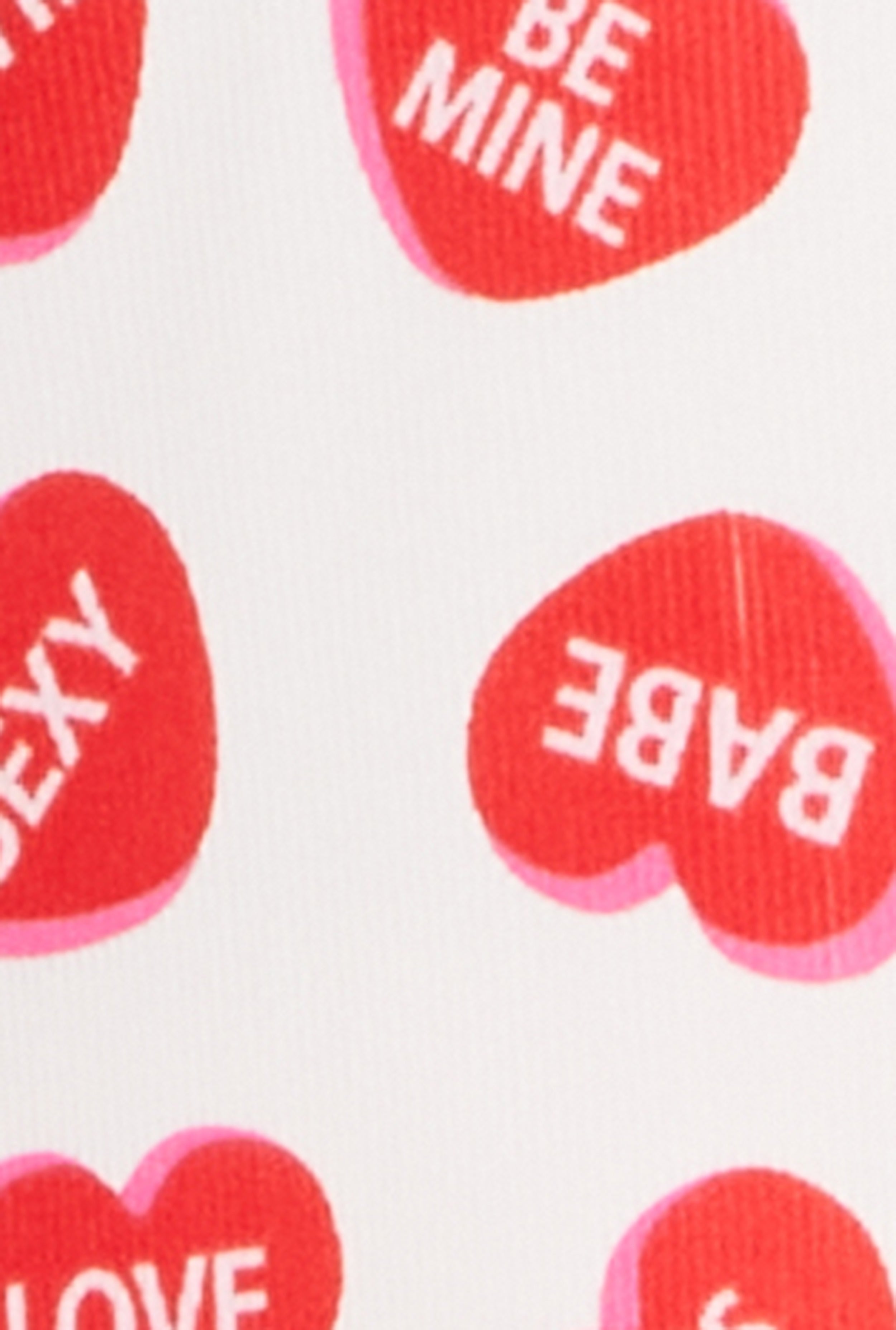 Plus Size Heart Graphic Print Pajama Cami and Shorts、mySite、camillekostekn