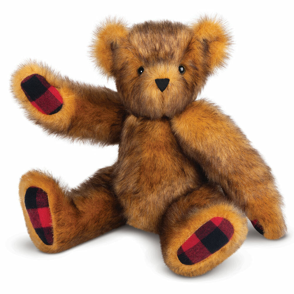 15 In. Special Edition Vermont Flannel Bear、mySite、g9winljtr