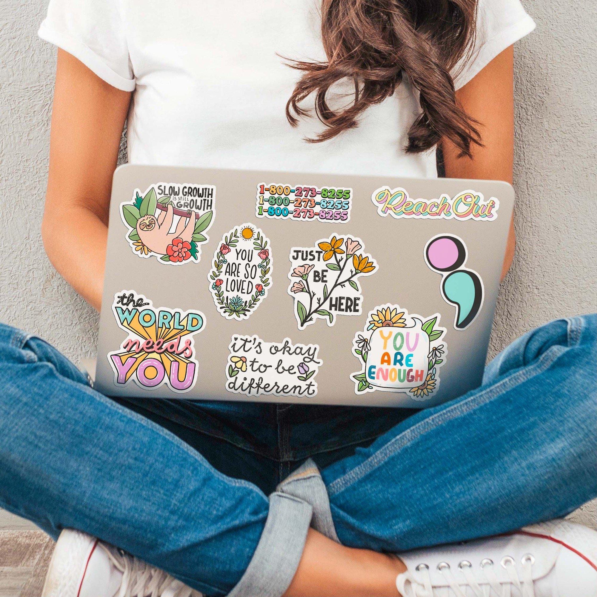  Mental Health Awareness Stickers 9 Pack、mySite、elrpsem3k