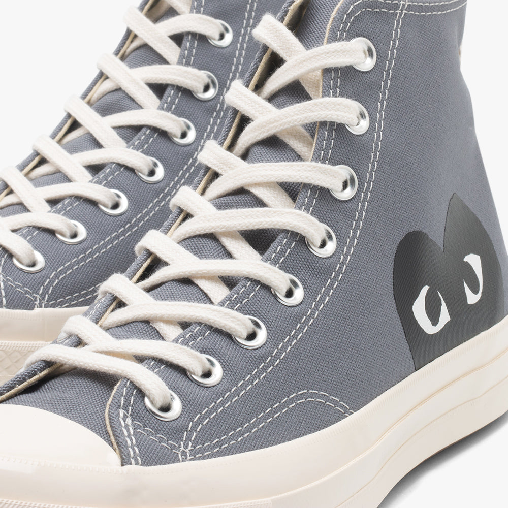 Converse x COMME des GARÇONS PLAY Chuck Taylor Hi / Grey、mySite、merchandisen