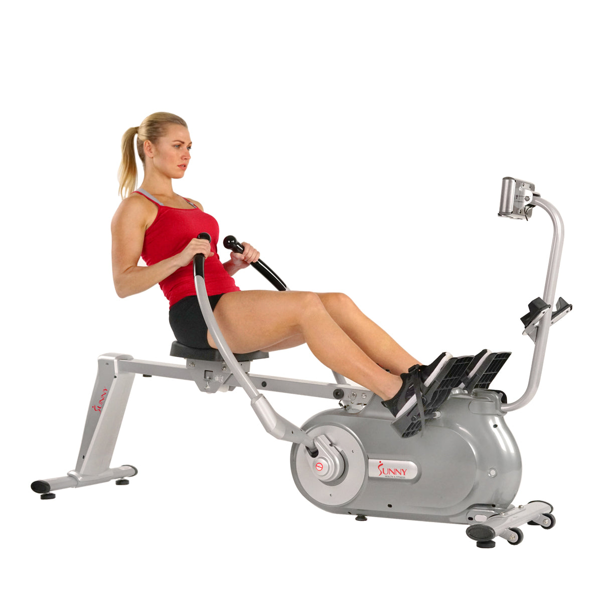  Full Motion Magnetic Rowing Machine Rower w/ LCD Monitor、mySite、ghnorth