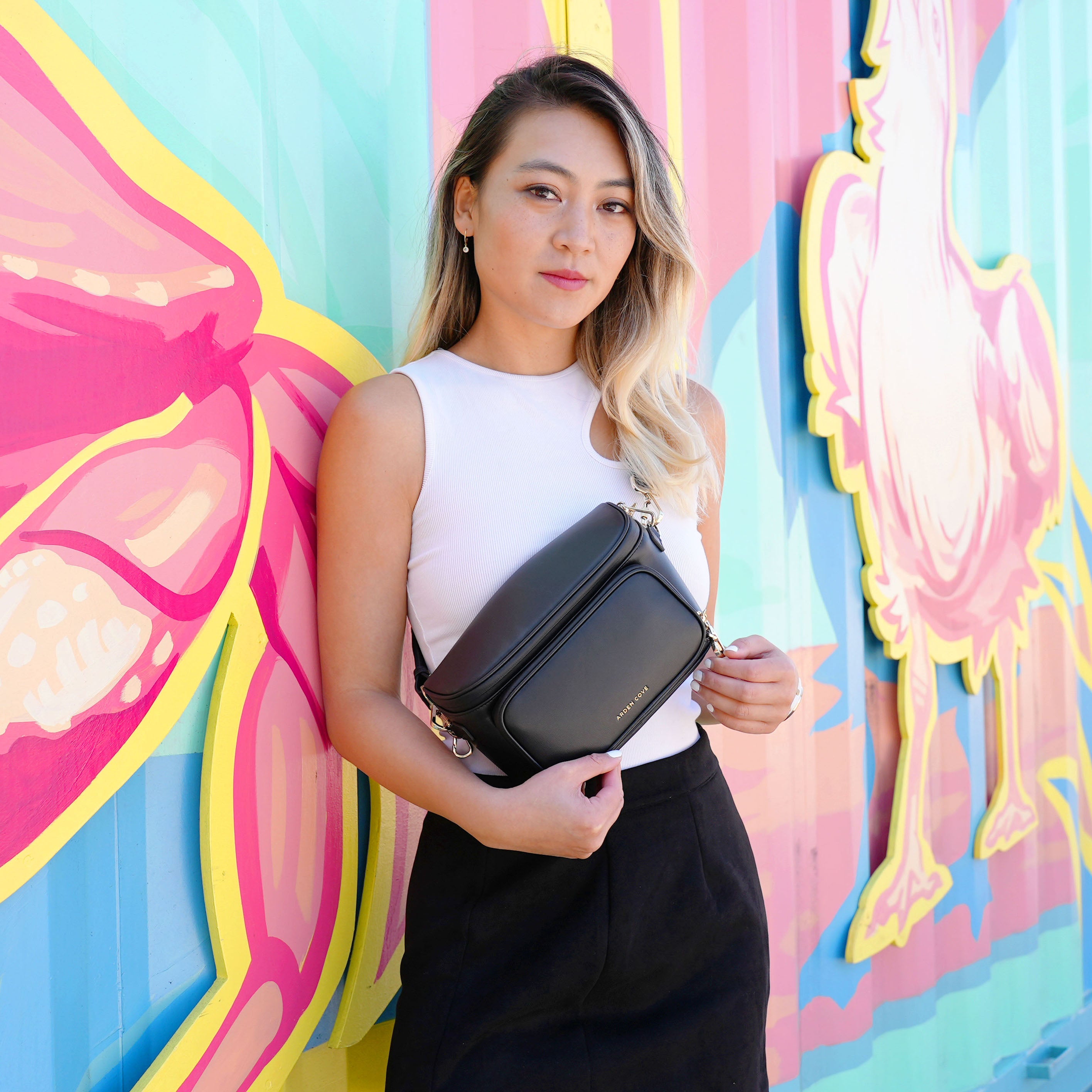 Bum Bag with Locking Clasps Strap、mySite、garagedoors4me