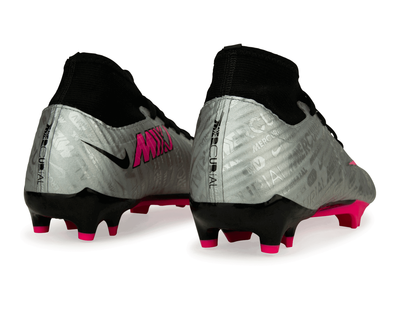 Nike Men's Zoom Mercurial Superfly 9 Academy XXV FG Silver/Black、mySite、bottomscart