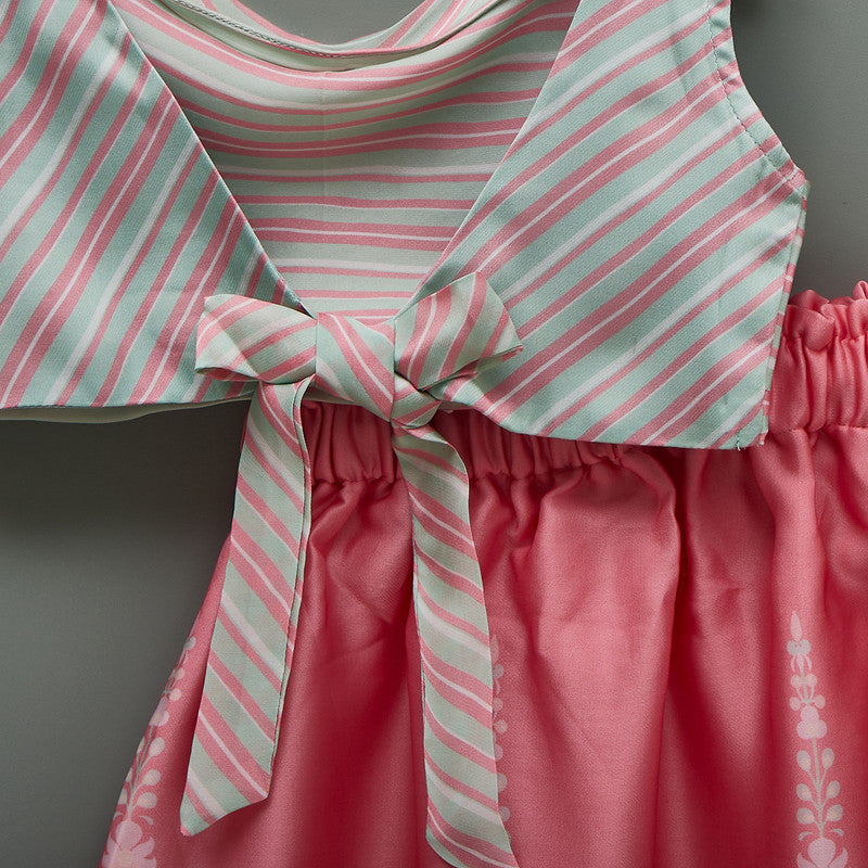 Silk Lehenga Set | Printed | Multicolour、mySite、camillekostekn