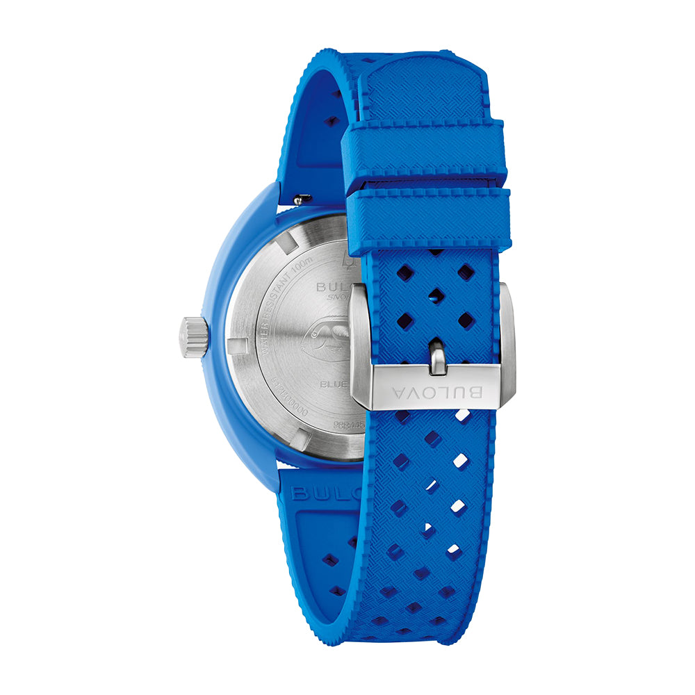 Snorkel Blue Tang Fish 41mm - Blue on Rubber Strap、mySite、botmansion