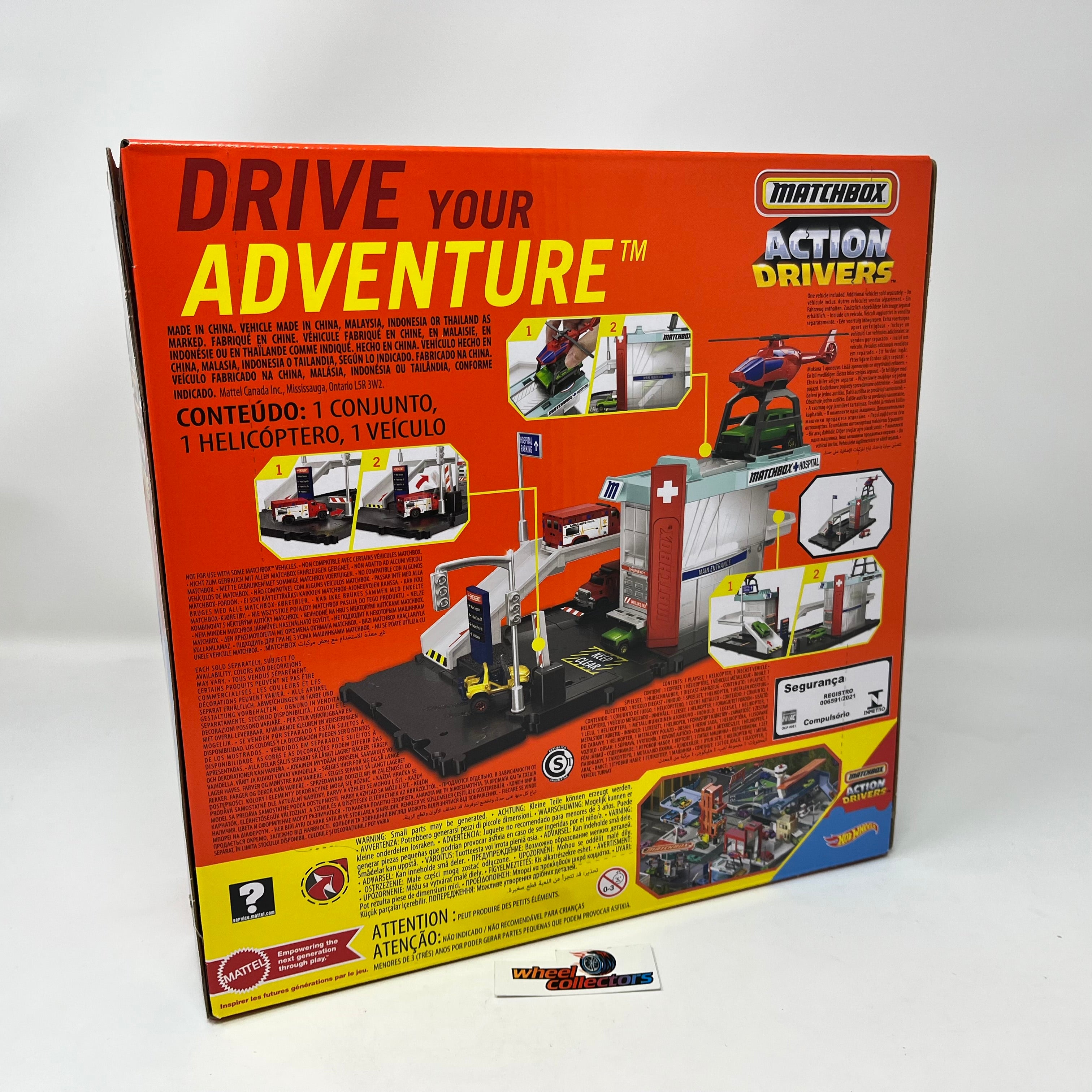 Helicopter Rescue w/ Ambulance * Matchbox Action Drivers Playset、mySite、hgirdovlk
