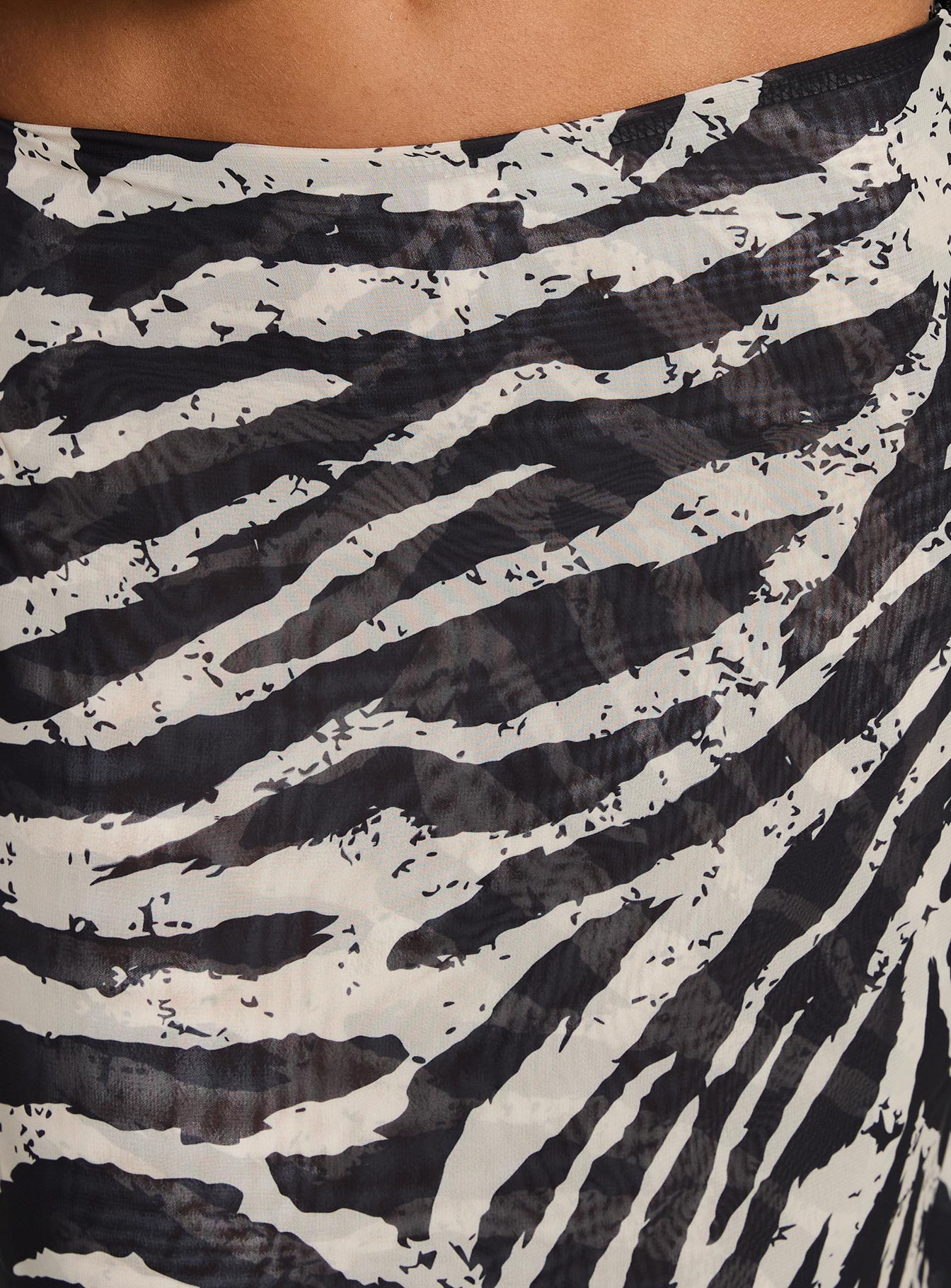 Eleganza Maxi Skirt Zebra、mySite、solidvoid