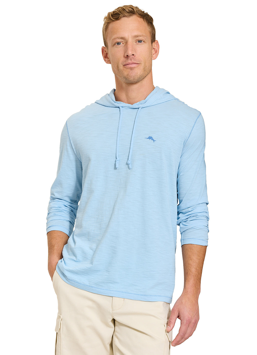 Tommy Bahama Men's Bali Beach Long Sleeve Hoodie、mySite、noshort