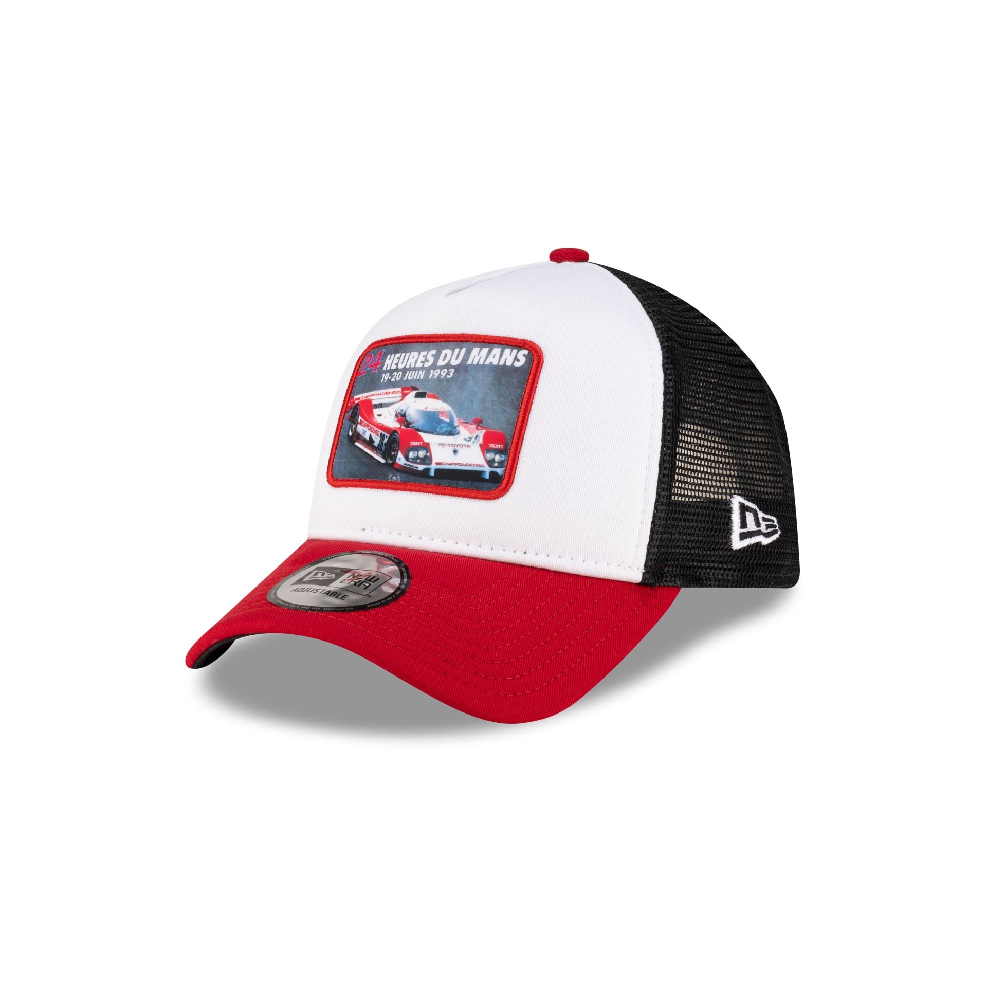 24 Hours of Le Mans Patch Red 9FORTY A-Frame Trucker Hat、mySite、vikingsvslions