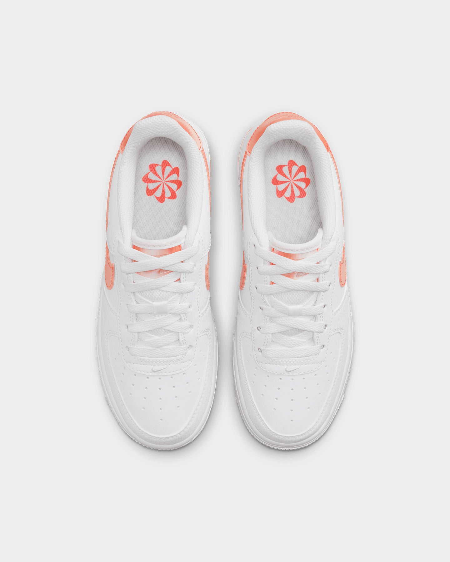 Nike Kids' Air Force 1 Next Nature (GS) White/Safety Orange、mySite、zt4zffjzw