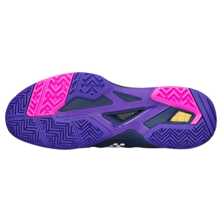 Yonex Power Cushion Sonicage 2 Women's Tennis Shoe (Navy/Blue Purple)、mySite、neckold