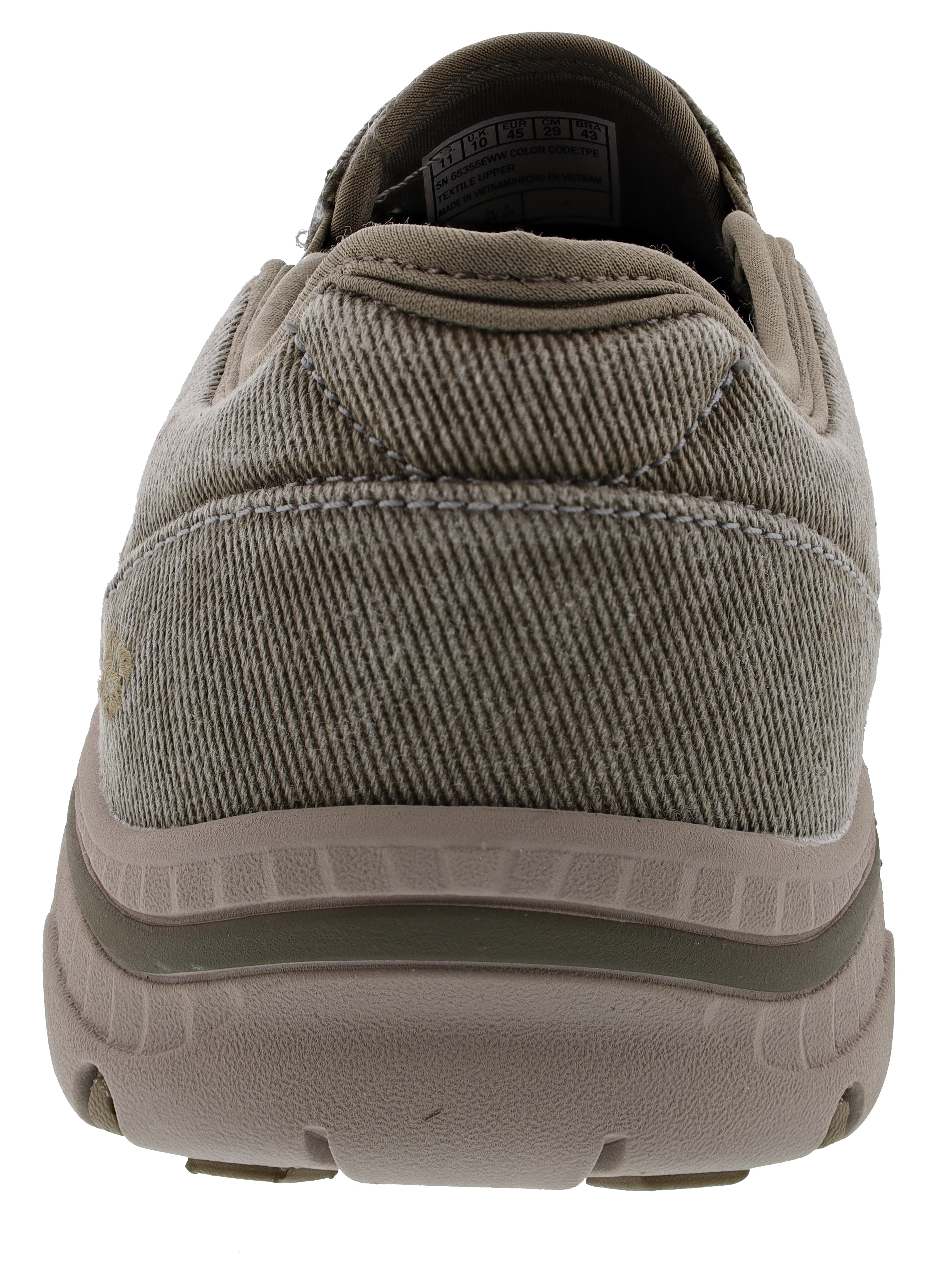 Skechers Men's Creston-Moseco Vintage Washed Walking Shoes、mySite、dreamappss