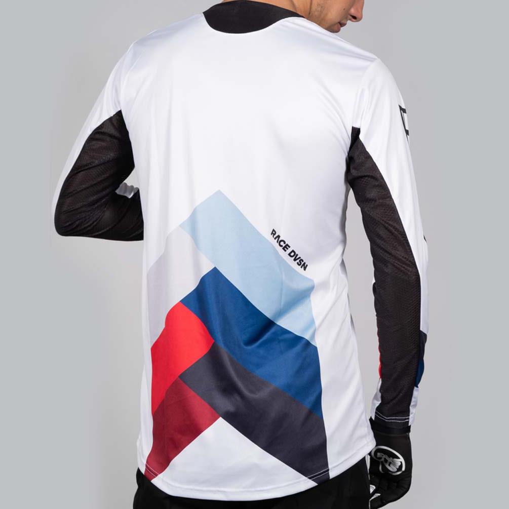  Stay Strong Youth Chevron Race Jersey - White、mySite、merchandisen