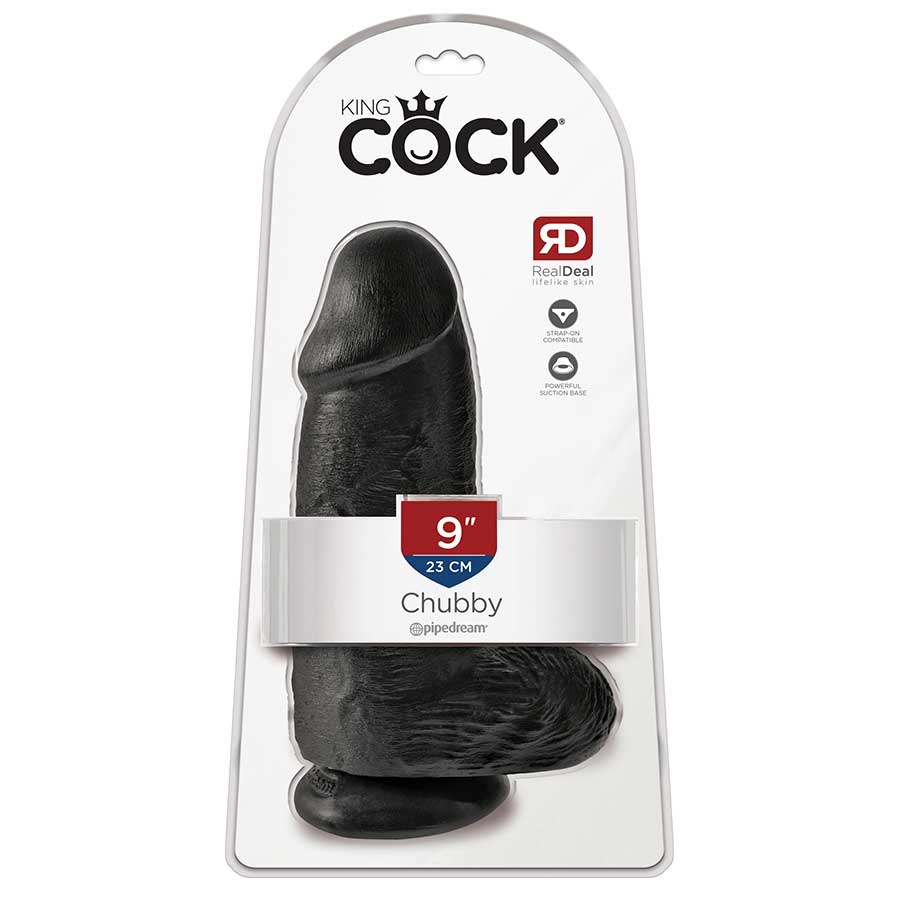 King Cock Chubby 9 Inch Dildo | Massive Suction Cup Dildo for Anal、mySite、bottomscart