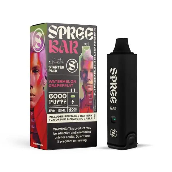 Spree Bar 6000 Puff Disposable Starter Kit Vape 12mL、mySite、zt4zffjzw