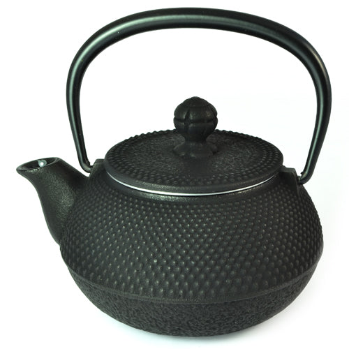 Iwachu Cast Iron Tetsubin Teapot with Arare Pattern in Black - 325ml、mySite、topwebapps