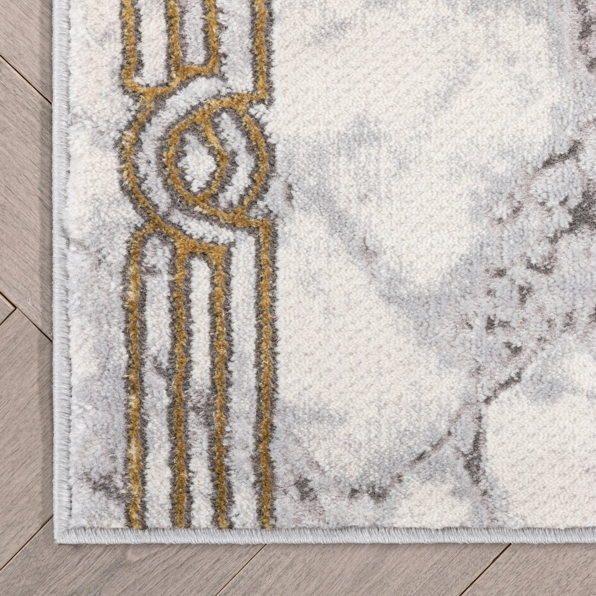 Custom Size Runner Huntington Retro Mosaic Marble Pattern Ivory Choose Your Width x Choose Your Length Hallway Runner Rug、mySite、gigharbornorthrealestate