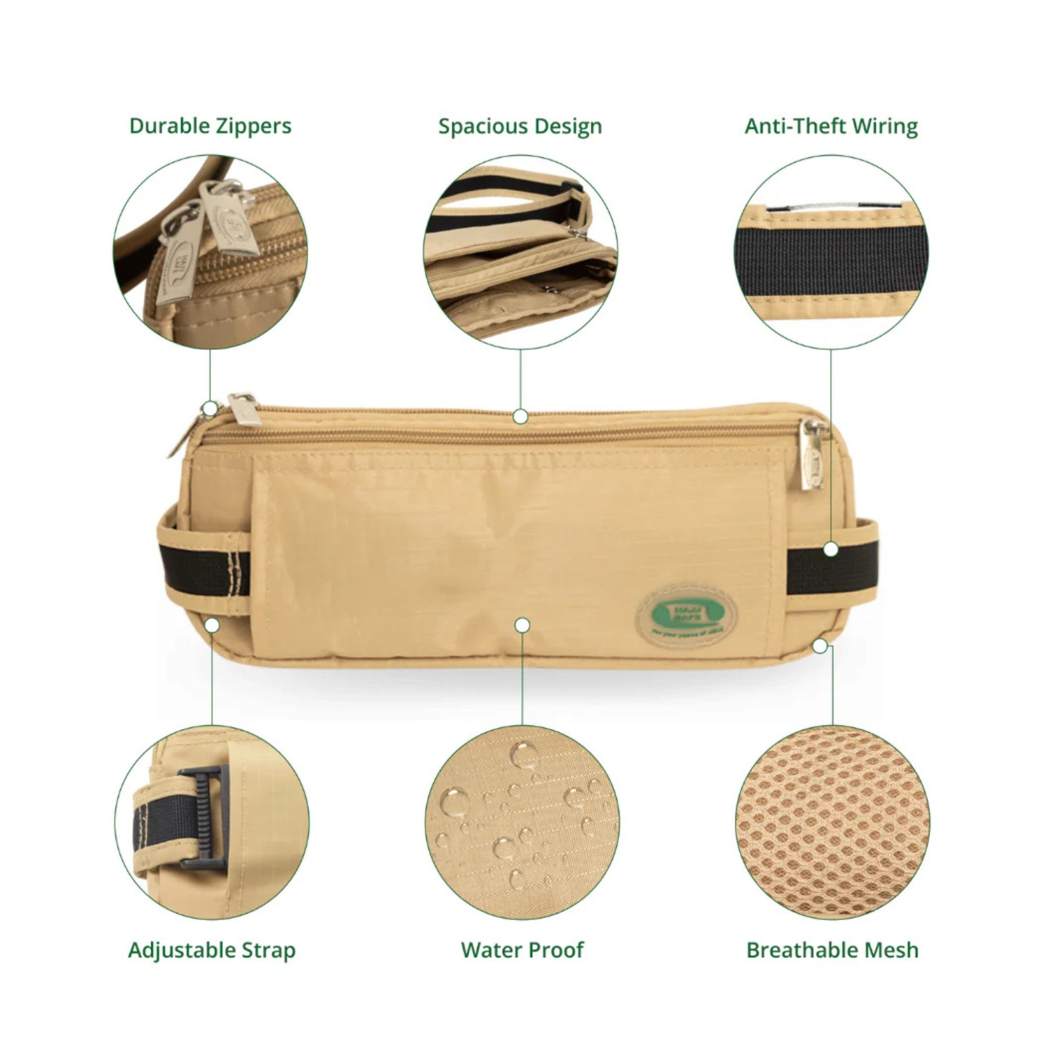 Hajj & Umrah - Anti-Theft Waist Bag And Ihram Belt、mySite、topwebapps