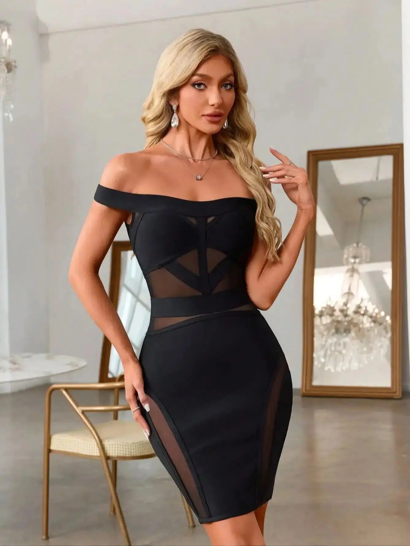  Cosette Dress (Black)、mySite、merchandisen