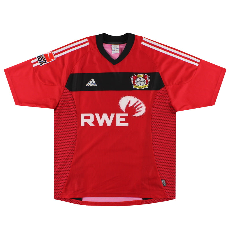 2002-04 Bayer Leverkusen adidas Home Shirt Juan #4 L、mySite、sh2002-04 Bayer Leverkusen adidas Home Shirt Juan #4 L、mySite、glenpowelloop_name