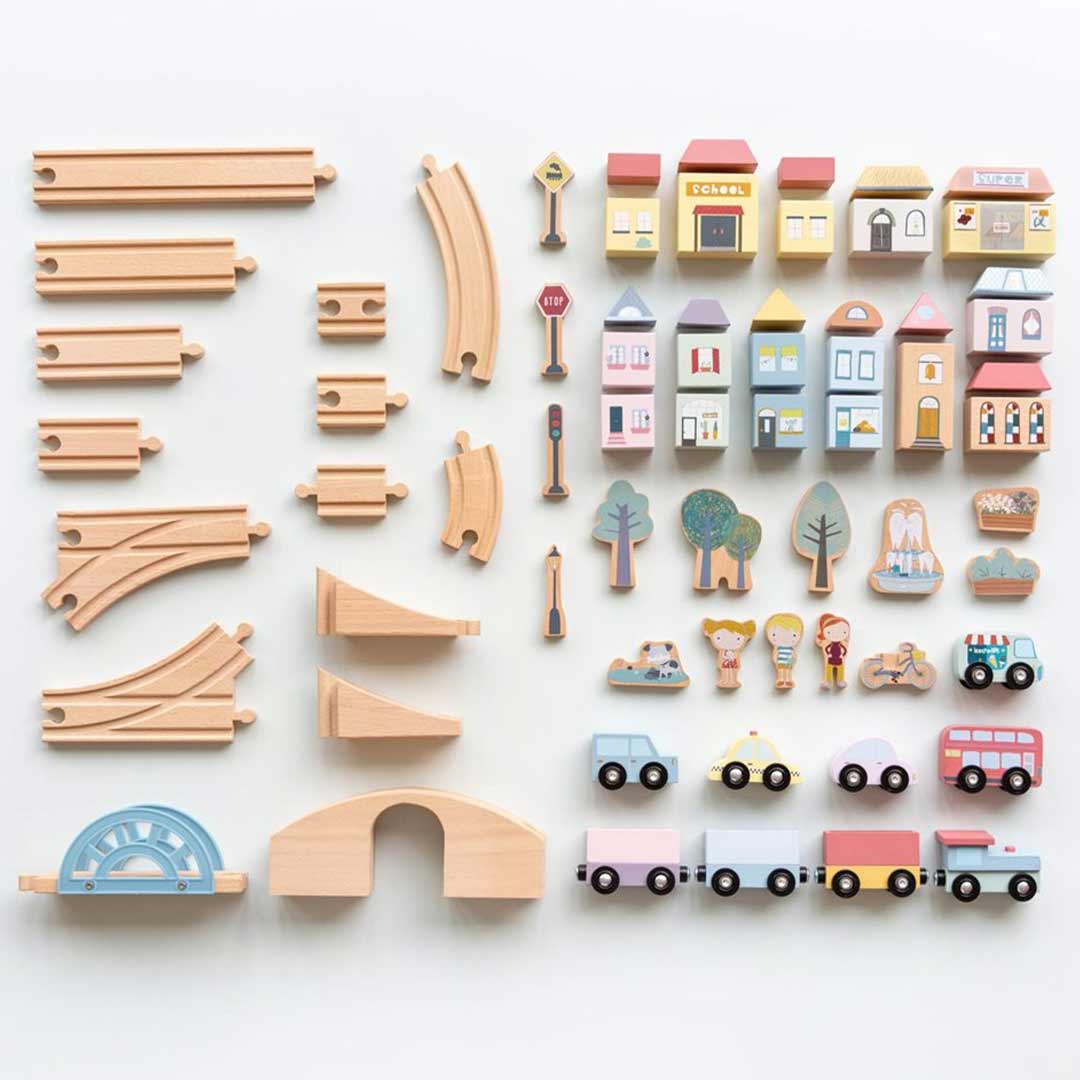  Little Dutch Railway Train XXL Starter Set、mySite、merchandisen