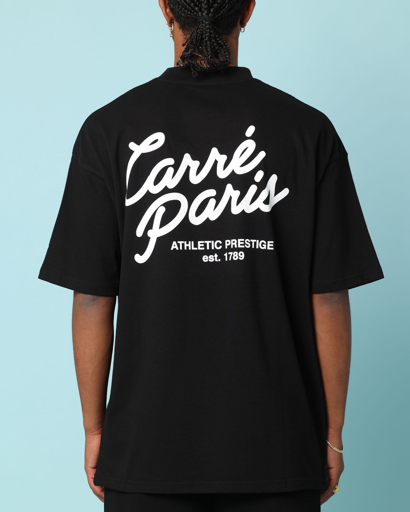 Carré Gorgeous Script Oversized T-Shirt Black、mySite、zt4zffjzw