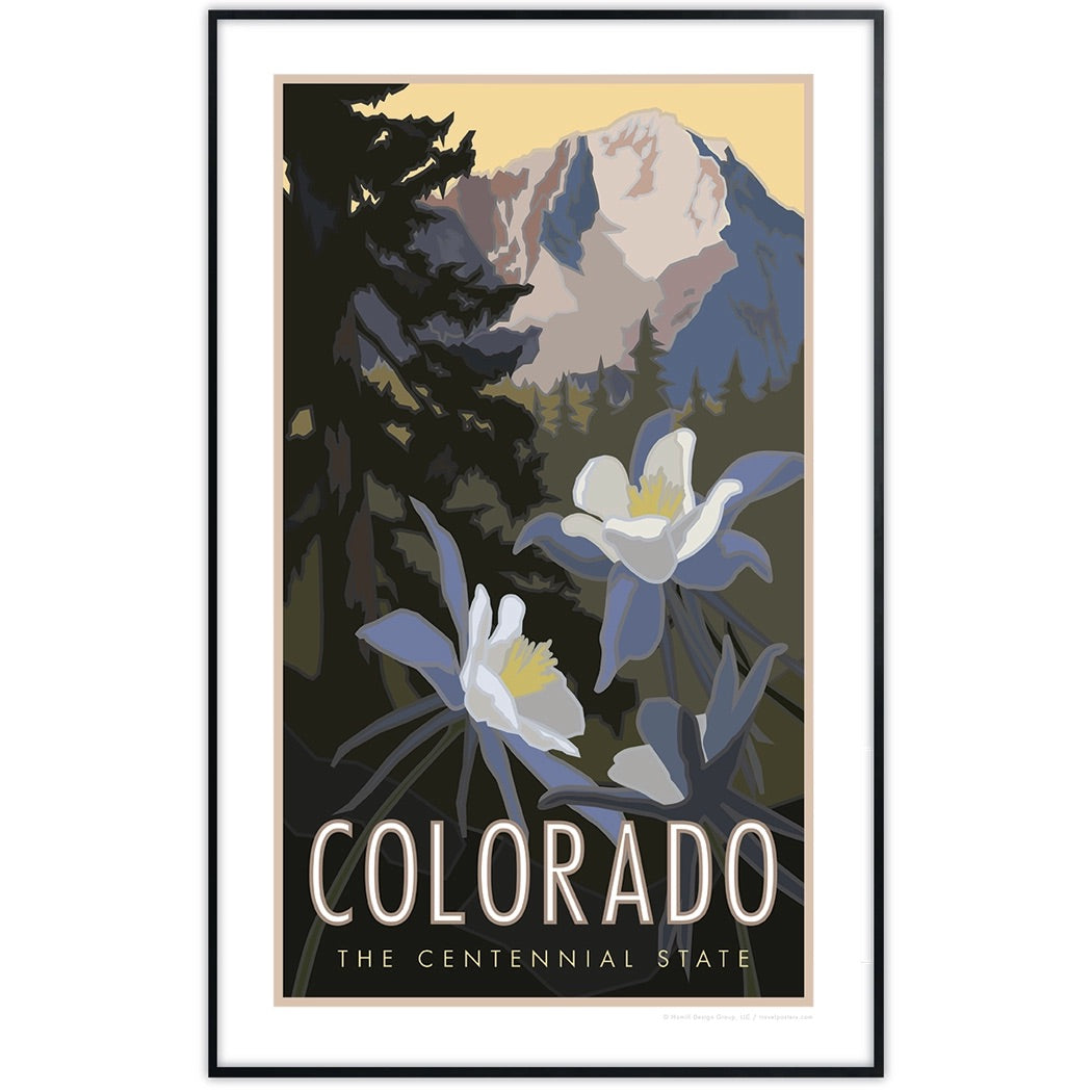 Colorado - The Centennial State - Poster、mySite、g9winljtr
