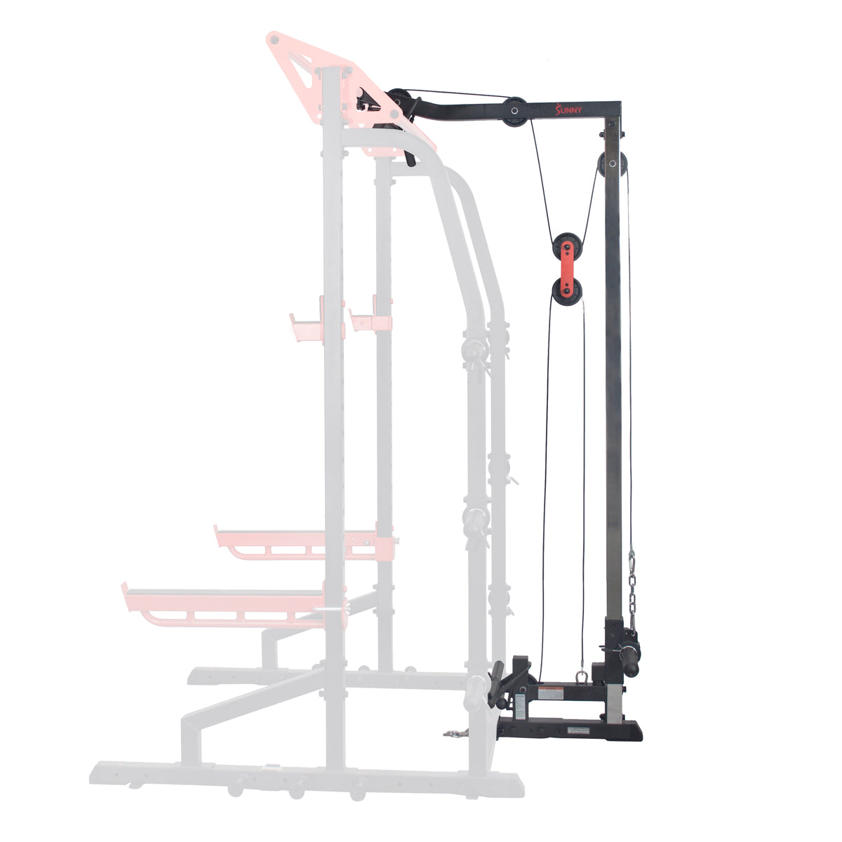  Sunny Strength™ Stretch Training Machine Lat Pulldown Pulley System Attachment for Power Racks、mySite、ghnorth