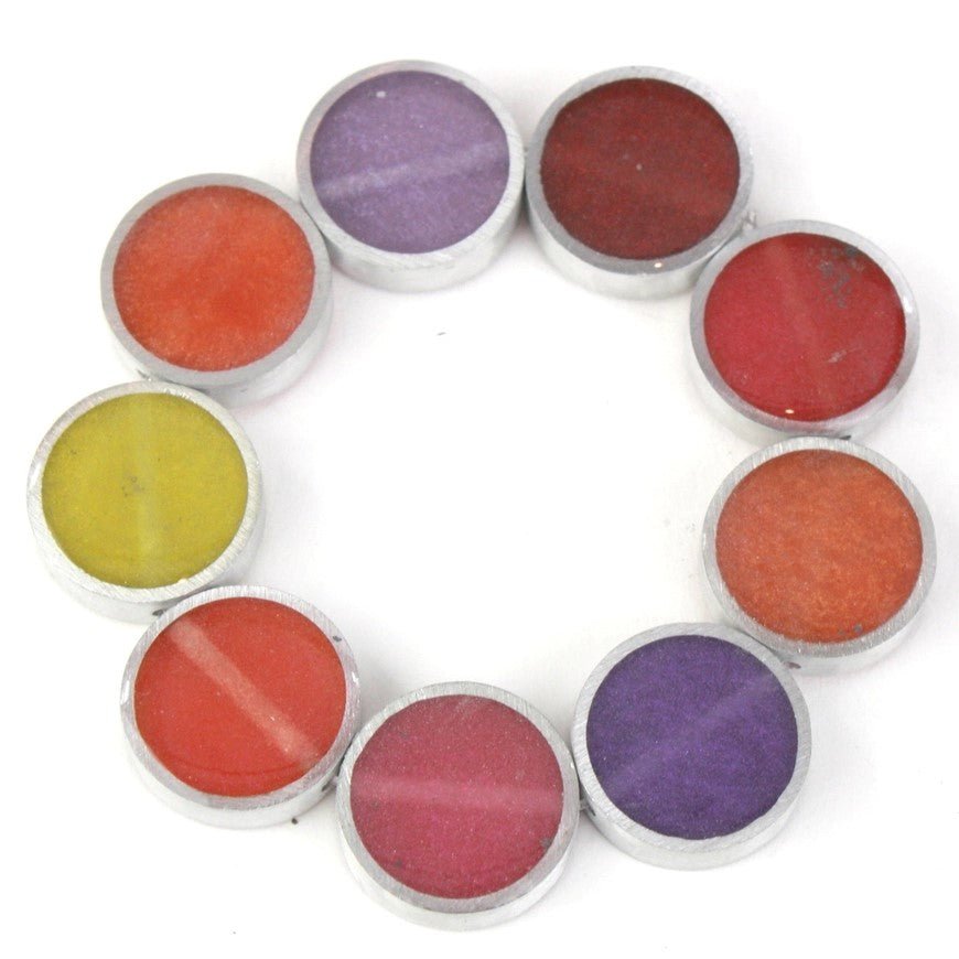  Resinique Circle Bracelet - Red, Orange, Yellow and Purple、mySite、elrpsem3k