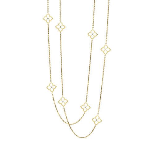 Gumuchian G. Boutique 18k Yellow Gold Diamond Lotus Necklace、mySite、hinf8tx79