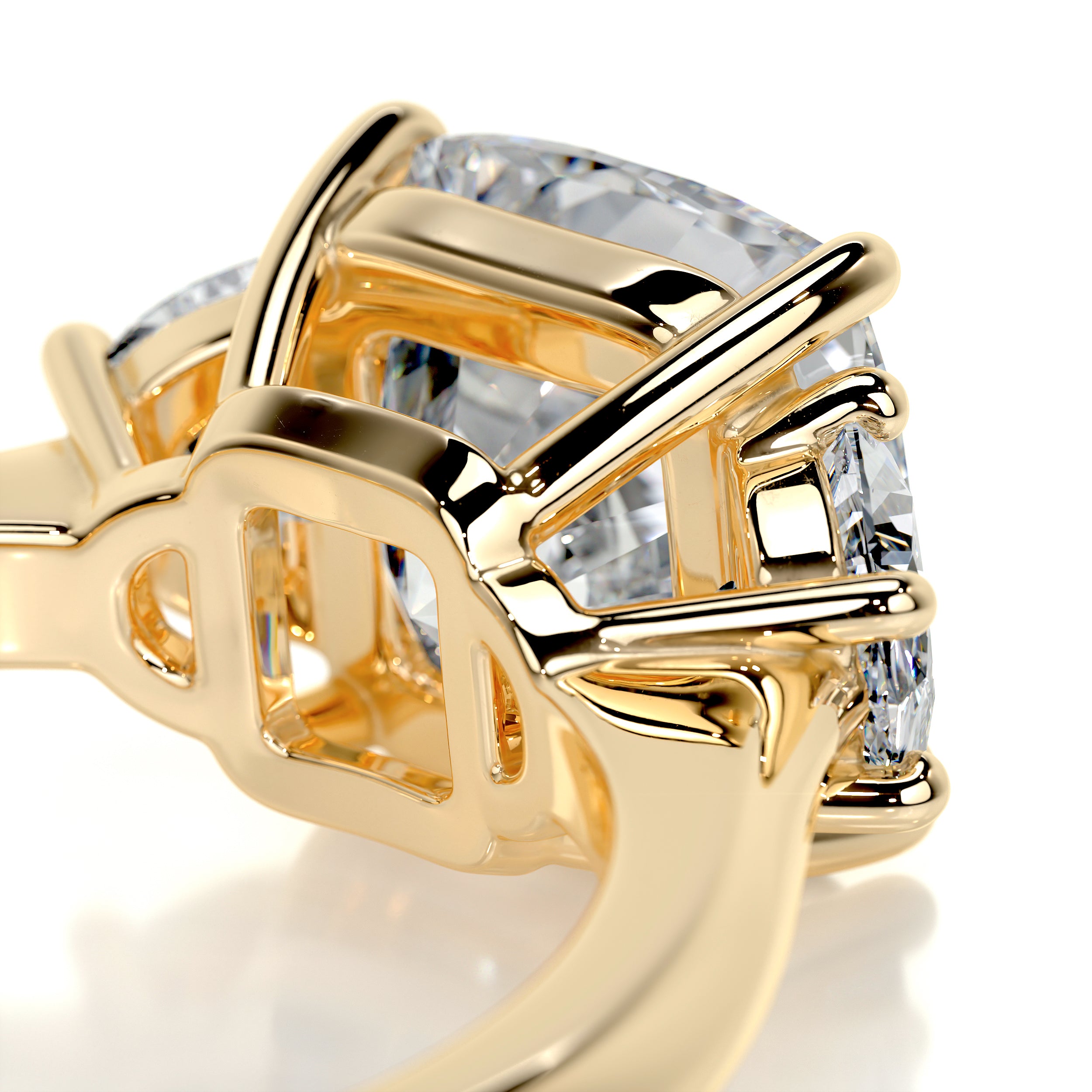 Whitney Diamond Engagement Ring -18K Yellow Gold、mySite、hinf8tx79
