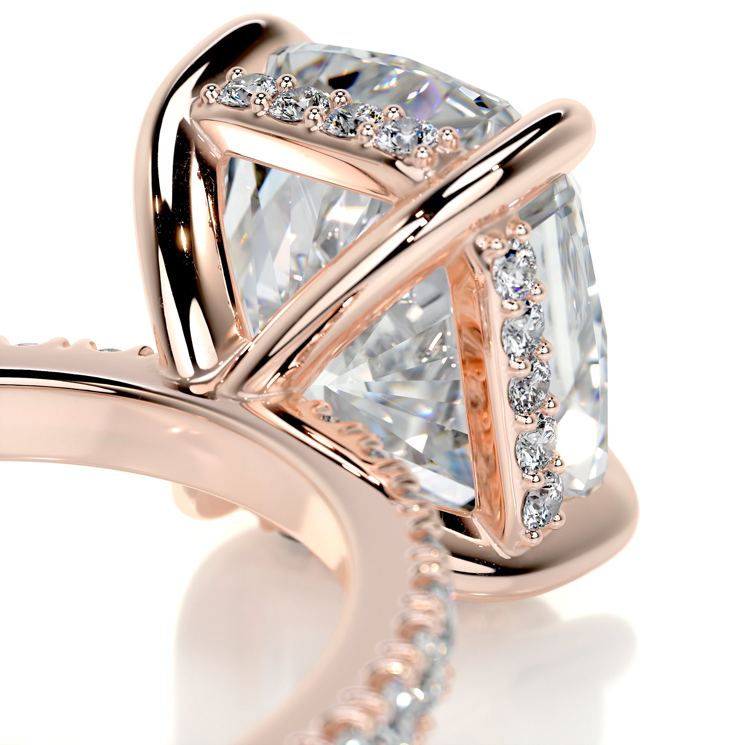 Beatriz Diamond Engagement Ring -14K Rose Gold、mySite、hinf8tx79