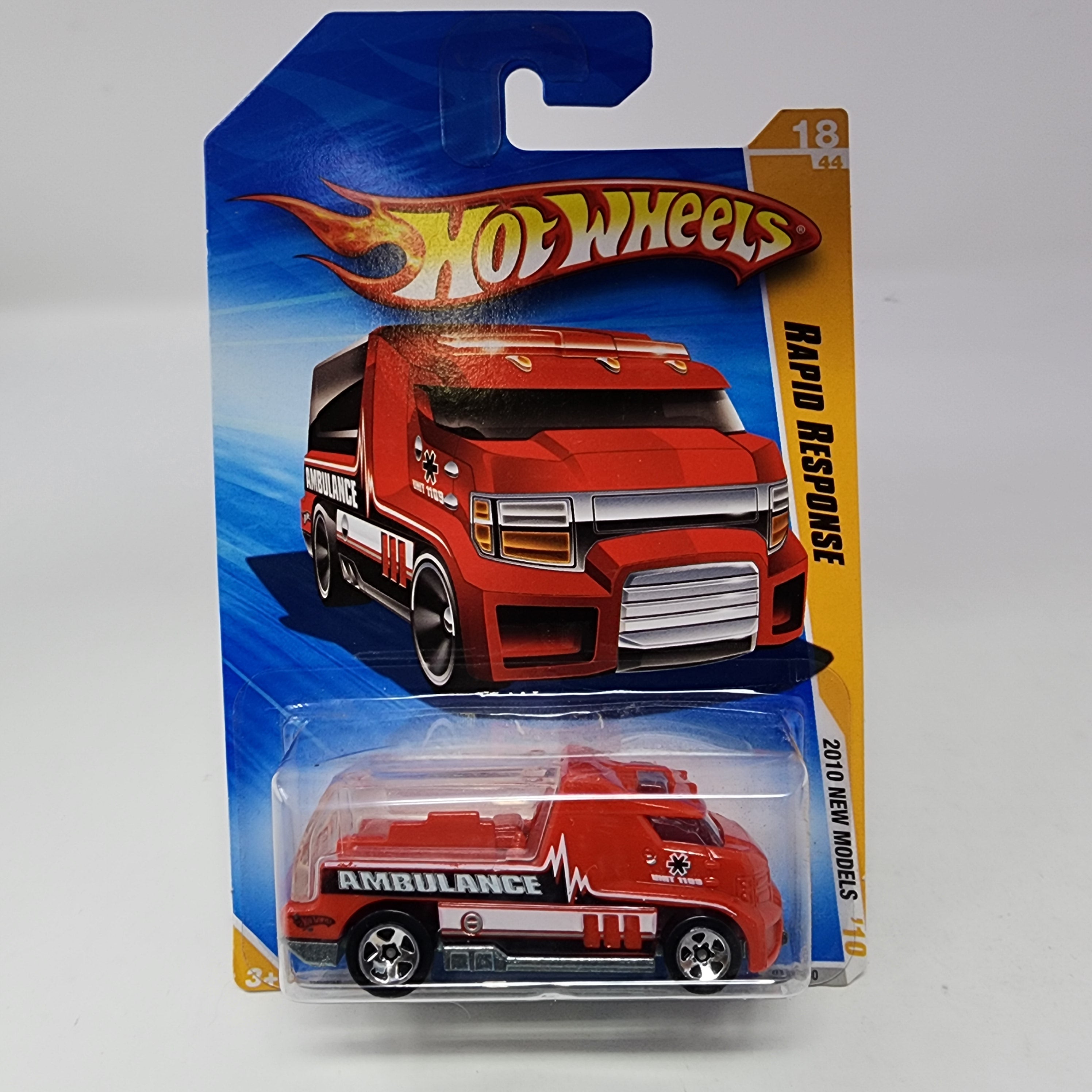 Rapid Response #18 * RED * Hot Wheels 2010 New Models、mySite、hgirdovlk