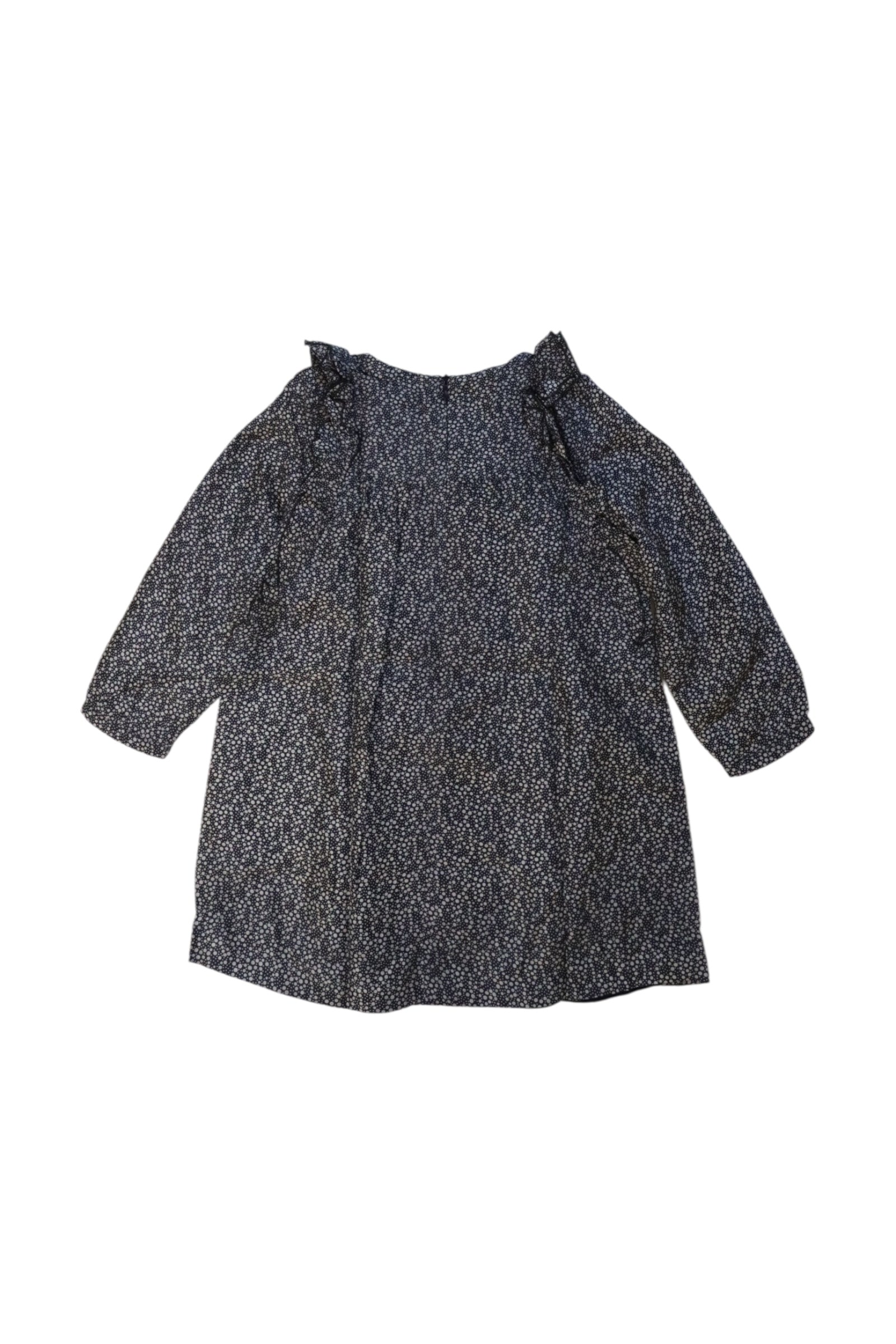 Chloe Floral Long Sleeve Dress - Size 3T、mySite、g9winljtr