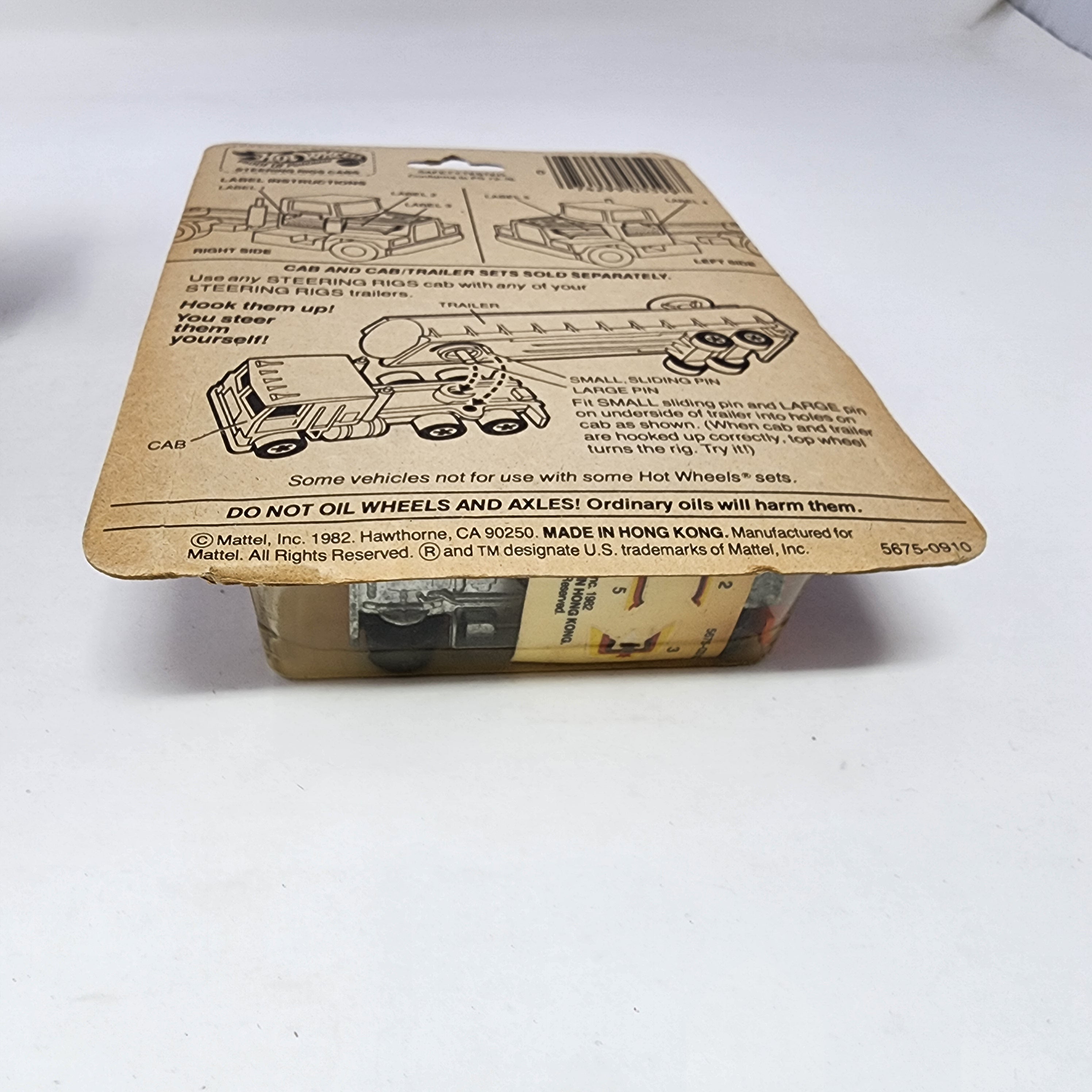 Peterbilt No 5672 * Orange * 1982 Hot Wheels Hong Kong Steering Rigs、mySite、hgirdovlk