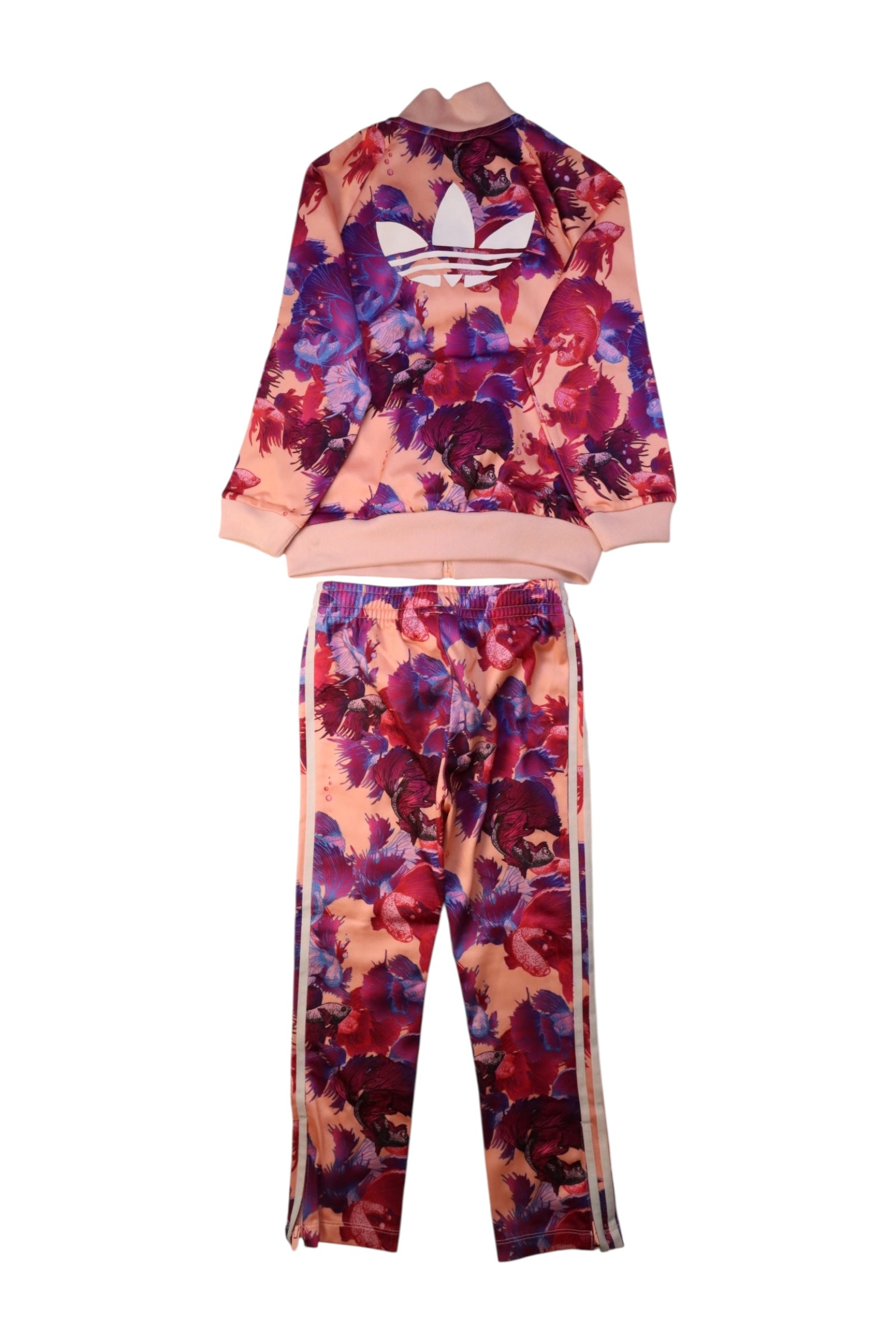 Adidas Floral Track Suit Set - Size 5-6T、mySite、g9winljtr