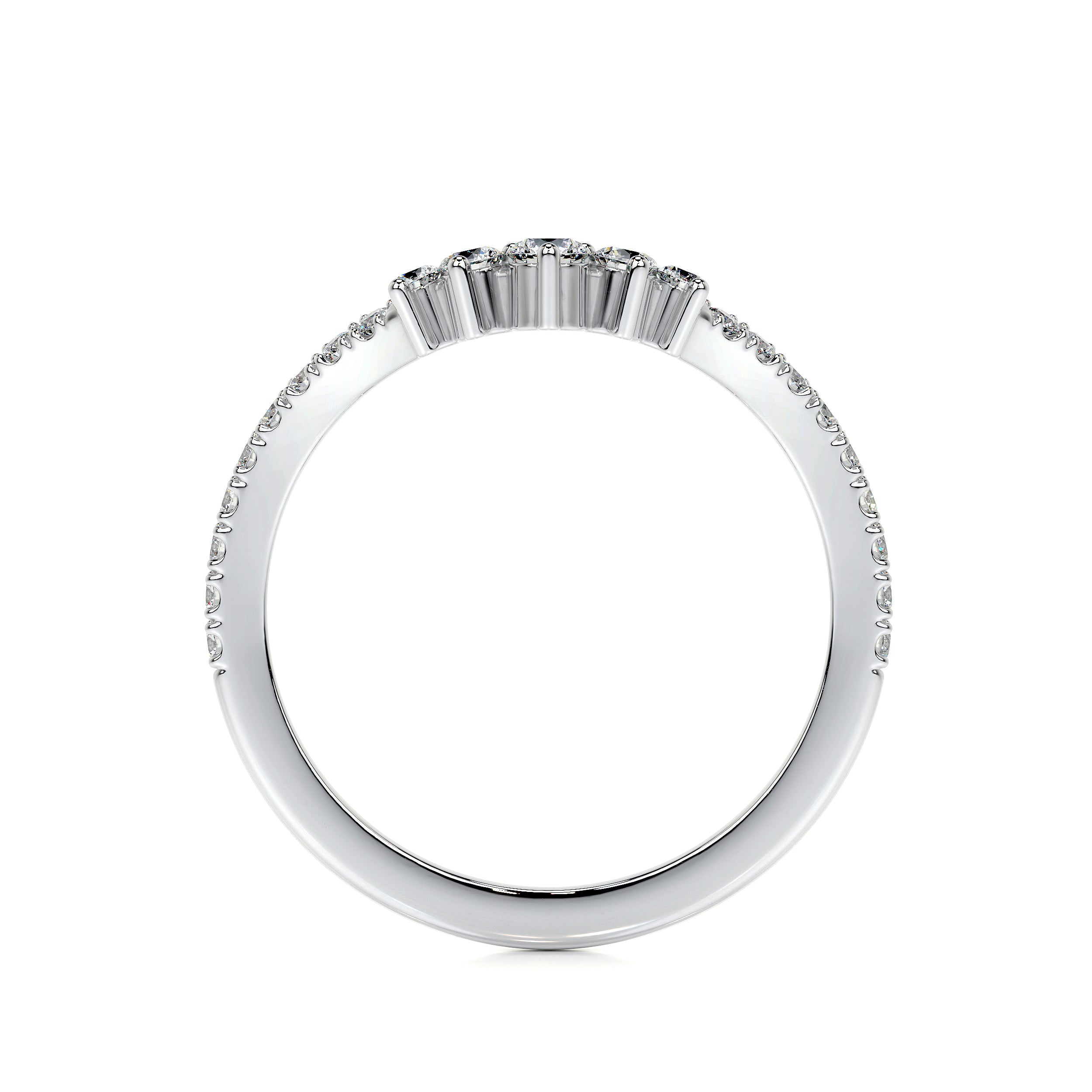 Mia Lab Grown Diamond Wedding Ring (0.35 Carat) -18K White Gold、mySite、hinf8tx79