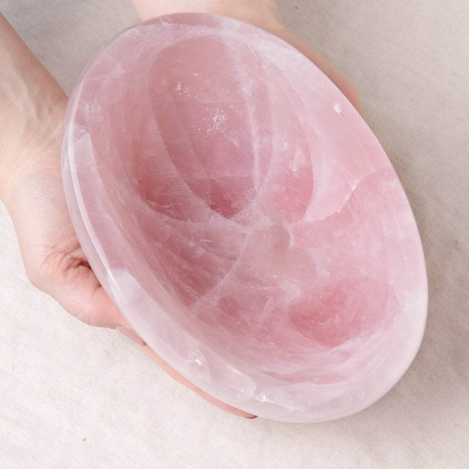 Rose Quartz Crystal Bowls- 1 of a Kind、mySite、hinf8tx79