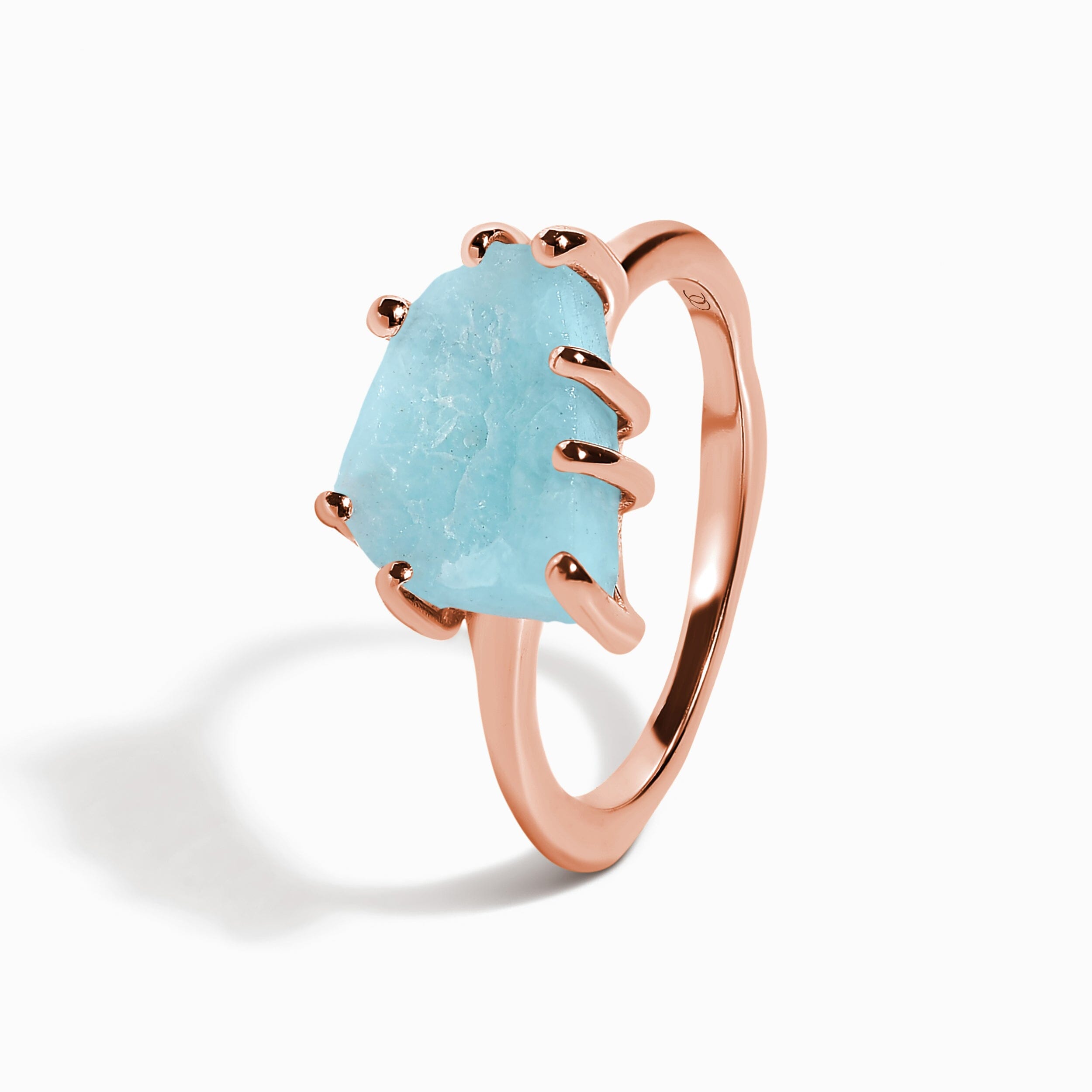 Raw Crystal Ring - Serene Amazonite、mySite、hinf8tx79