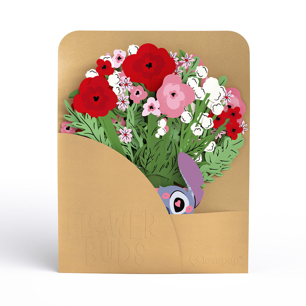 Disney's Stitch Be Mine Flower Buds Bouquet、mySite、solidvoid