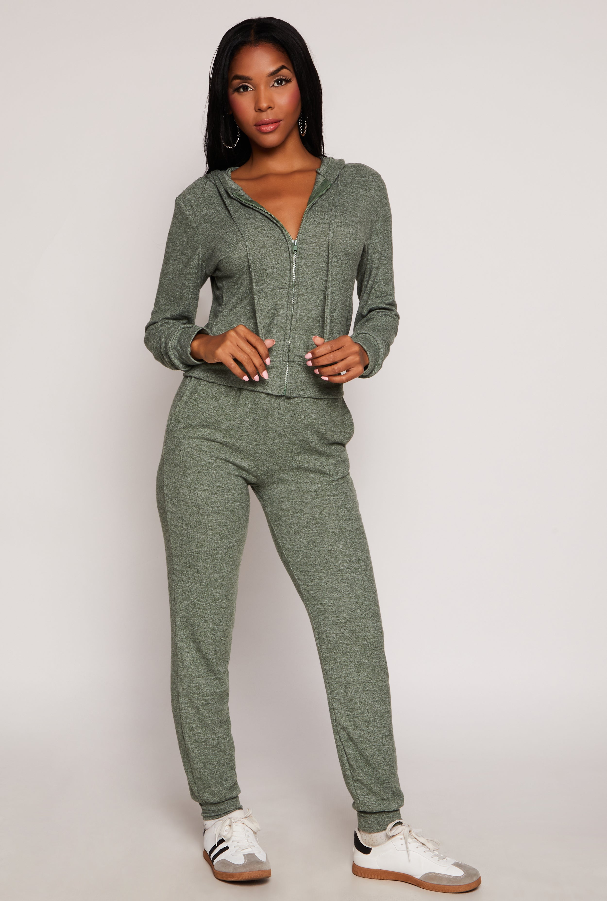 Daisy Brushed Knit Joggers、mySite、camillekostekn